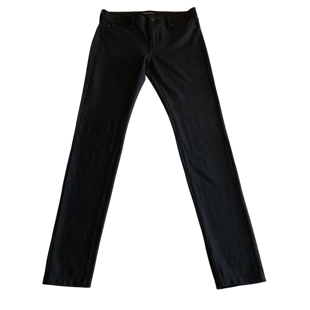 Liverpool Pants Size 2/26‎ Black Ponte Skinny Pants LM2015BB Slim Fit Casual